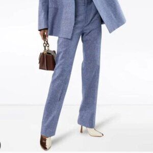 Toteme Troia Trousers, Cotton & Linen Blend, Size XS